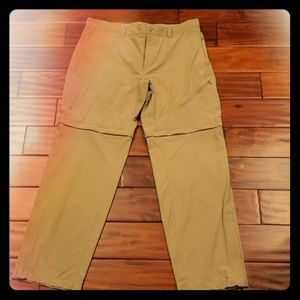 The North Face convertible pants.